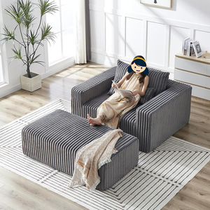 Sofá Cama Modular Seccional Personalizado, Convertible, Moderno, de Espuma Comprimida, para Sala de Estar o Dormitorio - Product Image 3