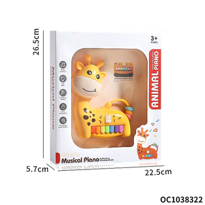 Phim Hoạt Hình Mới Tùy Chỉnh Bàn Phím Âm Nhạc Piano Bé Montessori Cảm Giác Giường Chuông Âm Nhạc Đồ Chơi Với Ánh Sáng Nhấp Nháy Cho 0-6 6-12 Tháng - Product Image 6