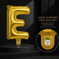 Ballon à hélium Mylar, 1 pièce, grand, 16, 32, 26, 32, 34, 40, en forme personnalisée, couleur or, en feuille d'aluminium