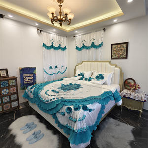 Groothandel 10-delige luxe beddengoedset kingsize dekbed huwelijksbedlaken beddengoedsets - Product Image 1