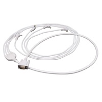 AOHUA Personnalisé USB 2.0 à DB-9 prise de signal mâle femelle moulée avec câble blindé pour équipement Led