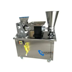 Máquina de produção automática de pelmeni gyoza samosa, máquina de manequim jamicana de patty ravioli