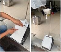 Máquina de Prueba de Penetración de Agua T 1632-2018, Equipo para Pruebas de Resistencia al Agua en Telas