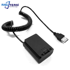 Adaptador de Cable en espiral USB NP FZ100 NP-FZ100, acoplador DC para cámara <span class=keywords><strong>Sony</strong></span> <span class=keywords><strong>ILCE</strong></span>-<span class=keywords><strong>9</strong></span> / ILCE9 / a9 / <span class=keywords><strong>ILCE</strong></span>-7RM3 / ILCE7RM3 / a7RM3 BC-QZ1 - Product Image 6
