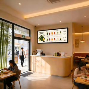 24-дюймовый супермаркет широкий рекламный ЖК-экран цифровой вывески монитор растянутый бар ЖК-дисплей экран ЖК-дисплей рекламный дисплей - Product Image 6