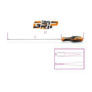 BETA - 012640203 Tournevis longs pour vis à fente sans tête (multi-pack) -TOURNEVIS EAN 8014230604305 - Product Image 1