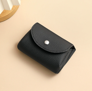 New Custom Mini Pu Leather ID Card Holder Wallet with Women's <b>Small</b> Cash Credit Card Soft Leather Coin <b>Purse</b> - Product Image 6