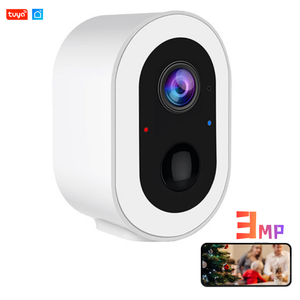 Tuya 9000mAh 3MP Battery <strong>Bullet</strong> <strong>Camera</strong> Human Motion Detection Indoor &amp; Outdoor Wireless Security <strong>Camera</strong> With Spotlight IP65 - Product Image 1