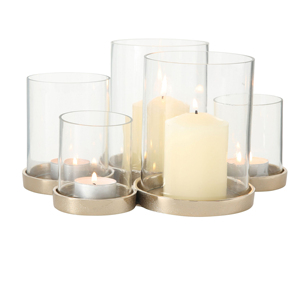 Exclusive Price Aluminium Candle Holder for <b>Table</b> Centerpieces & Wedding Decoration - Product Image 2