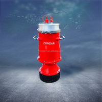 Pompe submersible hydraulique de 450 m³/h pour le drainage des inondations et la restauration des canalisations municipales