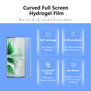 Protector de Pantalla de Hidrogel para Teléfono Móvil con Más de 1000 Reseñas de 5 Estrellas, Antiarañazos, Antiespía, HD Transparente Mate, Anti <span class=keywords><strong>Luz</strong></span> Azul, Privacidad - Product Image 1