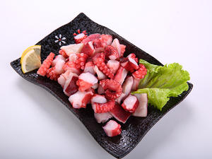 IQF冷冻日本食品切块章鱼，可直接食用，高品质，HACCP认证供应商产品，4-5克/个，保质期24个月 - Product Image 2