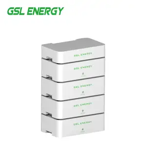 GSL energia a basso prezzo impilato batterie di accumulo di energia per la casa impilate batteria di accumulo di energia batteria impilata 5kwh 10kwh 15kwh 20kwh