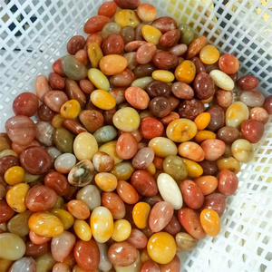 Wholesale 20-30mm Healing Crystals Natural Golden Silk <strong>Jade</strong> Crystal Tumbled <strong>Stone</strong> for Buyer - Product Image 5