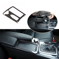 Pour Mercedes-Benz Classe C W204 Intérieur 2007 à 2013 Accessoires intérieurs en fibre de carbone souple Kits automobiles Autocollants décoratifs