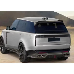 Kit carrozzeria paraurti anteriore anteriore per Auto adatto per Land Rover Range Rover Vogue 2023 L460 Auto con labbro anteriore posteriore punta silenziatore - Product Image 6