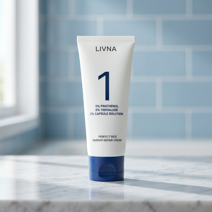 LIVNA แชปเตอร์ 1 เพอร์เฟค ไรซ์ แบร์ริเออร์ รีแพร์ ครีม เอส คลาส 60 มล. บำรุงผิวหน้าทุกสภาพผิว เซราไมด์ ผลิตภัณฑ์จากเกาหลี - Product Image 3