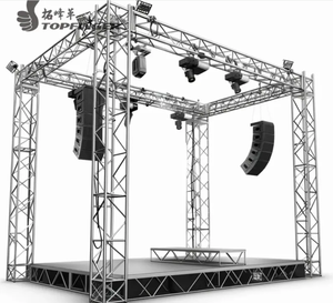 Prix d'usine de haute qualité Top boîte en aluminium Truss DJ éclairage de scène Truss affichage à vendre - Product Image 1