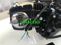 Moteur quad quatre roues go kart 125cc, démarrage électrique à 4 temps