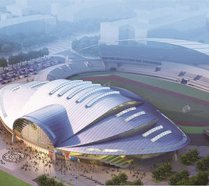 Estructura de Acero Ligero de Gran Envergadura de Diseño Moderno para Gimnasios, Estadios de Fútbol, Almacenes y Construcción de Edificios Andy - Product Image 3