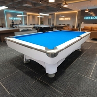 Table de billard américaine professionnelle de 9 pieds, qualité tournoi, avec système de retour de billes, pour club et bar