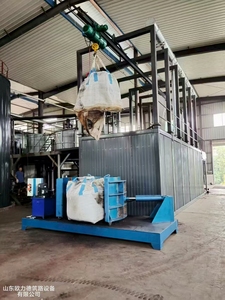 Éliminateur de sacs d'asphalte à fusion rapide - Configuration du moteur de la pompe PLC pour le dépose d'asphalte sur les projets routiers - Product Image 3