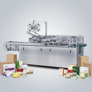 Automatic GSZ-130 Cartoning Machine for Vitamin Candy Health Care Products | High-Speed Blister Cartoner - Product Image 1