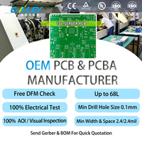 Revêtement Conforme pour Fabrication de PCB Multicouche 10L pour Serveurs et Cartes Mères d'Équipements de Contrôle Industriel – Réduction du Coût du BOM jusqu'à 25%
