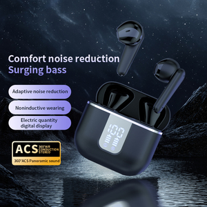 Auriculares Inalámbricos YYK-750 ANC+ENC, Sonido <span class=keywords><strong>de</strong></span> Alta Fidelidad, Auriculares TWS con Cancelación <span class=keywords><strong>de</strong></span> Ruido, Pantalla Digital Inteligente - Product Image 4