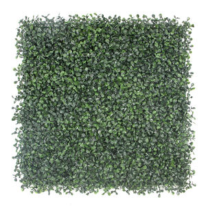 Panel de pared artificial de Milán al por mayor, planta de hierba verde de plástico para decoración interior y exterior del Hogar, follaje de Navidad y Año Nuevo - Product Image 4