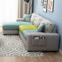 Canapés d'angle en L extensibles de haute qualité pour appartement, vente en gros, mobilier de salon