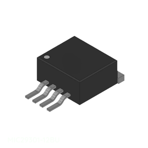 MIC29301-12BU TO 263 6, D2PAK (5 broches + languette), TO 263BA Gestion de l'alimentation (PMIC) CI d'origine REG LINEAR 12V 3A TO263 5 - Product Image 1