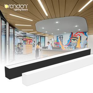 Mới nhất nhôm đèn chùm treo Duplex Đèn chùm lên và xuống ánh sáng tuyến tính ánh sáng đồ đạc 2025 - Product Image 2