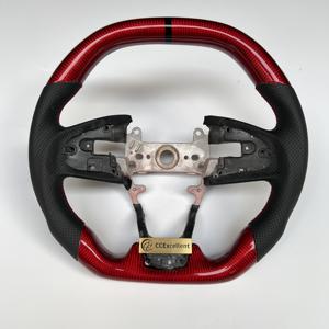 Volante de Fibra de Carbono CCExcellent en Oferta para <span class=keywords><strong>Honda</strong></span> <span class=keywords><strong>Civic</strong></span> 2016-2021 - Product Image 1
