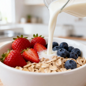 Fiocchi d'avena istantanei ai mirtilli <span class=keywords><strong>integrali</strong></span>, <span class=keywords><strong>cereali</strong></span> <span class=keywords><strong>per</strong></span> la <span class=keywords><strong>colazione</strong></span> con frutta liofilizzata - Product Image 4