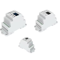 Gradateur Rail DIN 2 canaux AC Triac DMX gradateur double canal sortie silicium DMX 512 contrôleur AC 110V 220V numérique