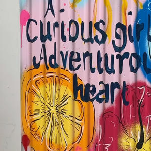 Benutzer definierte Hand malerei Luft Flug Reise Zeichnung Muster Designer Große Kapazität Reisekoffer Tragbarer Trolley Gepäck Koffer - Product Image 5