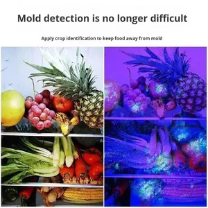 UV-Licht Schwarzer Spiegel 365mm Taschenlampe Wiederaufladbar Fluoreszenzmittel-Identifikation Münzen Banknoten Nagelkunst-Lampe IP20 - Product Image 5