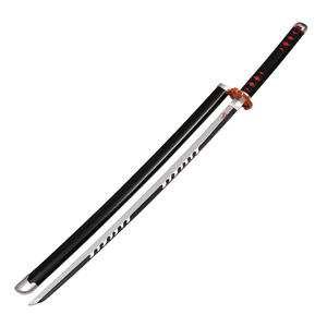 <span class=keywords><strong>Espada</strong></span> <span class=keywords><strong>de</strong></span> madera <span class=keywords><strong>de</strong></span> bambú, demonio asesino, <span class=keywords><strong>Tanjiro</strong></span>, kamado, negro - Product Image 1