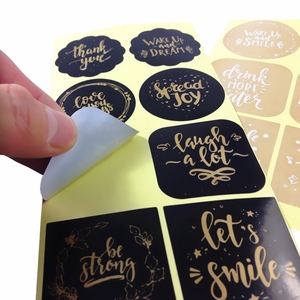 80 pz/pacco <span class=keywords><strong>auguri</strong></span> di benedizione adesivi con sigillo di carta che cuociono adesivi sigillanti per feste di <span class=keywords><strong>compleanno</strong></span> forniture per ufficio - Product Image 3