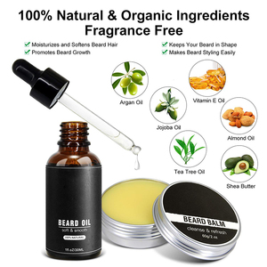 Ensemble de <span class=keywords><strong>barbe</strong></span> personnalisé avec logo Ensemble de <span class=keywords><strong>barbe</strong></span> de toilettage pour hommes <span class=keywords><strong>Kit</strong></span> de soin de <span class=keywords><strong>barbe</strong></span> style hydrater adoucissant pour hommes - Product Image 4