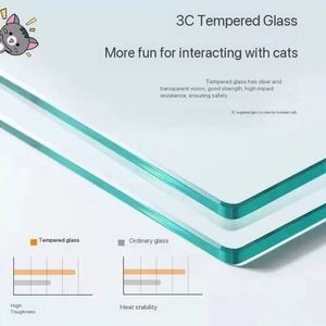 Villa de madera de lujo para gatos Casa interior para gatos Jaula para gatos y cama Cobertizo para gatos y gabinete Cama para gatos - Product Image 4