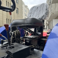 Mini Tractor de 50HP/60HP, Equipo Agrícola Multifuncional, Cultivador para Terreno Húmedo/Seco, con Toldo Parasol Opcional