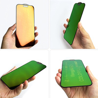 Yongpoly pour iPhone Duo Verre Trempé Haute Qualité en Aluminium à Changement de Couleur Anti-ESD Confidentialité pour iPhone 17 Air 16 15 14 13 12 11 18 Pro Max