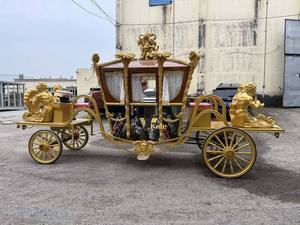 Charrette royale électrique de luxe pour mariage, charrette de princesse, décoration de mariage en plein air, chariot électrique - Product Image 5