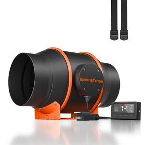 Ventilateur <span class=keywords><strong>d</strong></span>'extraction <span class=keywords><strong>d</strong></span>'extraction de ventilation de conduit de 6 pouces Ventilateur simple à double vitesse - Product Image 1