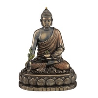 Statue de Bouddha rieur en bronze antique, moulée, avec impression numérique, hauteur 160 cm, pour décoration de mariage