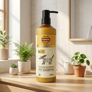 Champú <span class=keywords><strong>Natural</strong></span> de Aloe Vera para Mascotas, Champú Orgánico para el Cuidado de la Piel de Cachorros, Champú para Perros y Gatos de Marca Propia - Product Image 3
