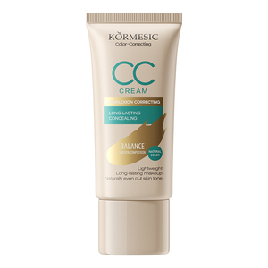 KORMESIC Crème CC Coréenne Naturelle Correctrice de Couleur 30g, Marque Privée OEM, Vitamine E Nourrissante, Maquillage Longue Durée Léger - Product Image 5