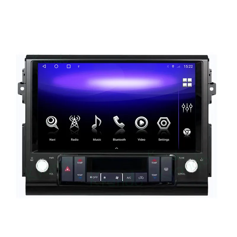 Krando Android 12.0 lettore dvd stereo carplay da 13 pollici per Toyota FJ Cruiser 2006-2021 integrato Wireless carplay WIFI 4G Net